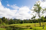 view from cabin verandah